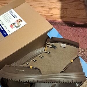 Hey Dude Men's Boots in Brown and Tan
